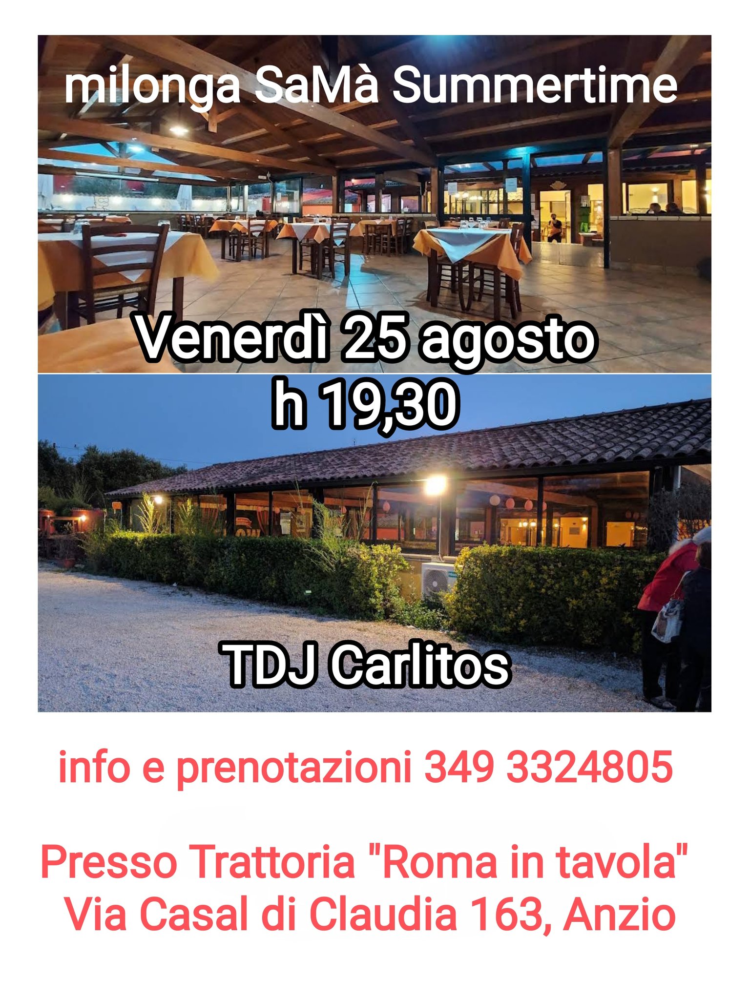Milonga SaMà Summertime