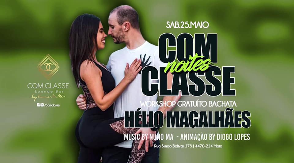Noites Com Classe :: Sáb 25 Maio :: Helio Magalhães