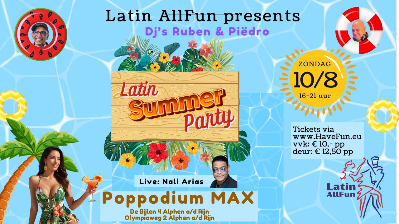 Latin AllFun Zomer Party