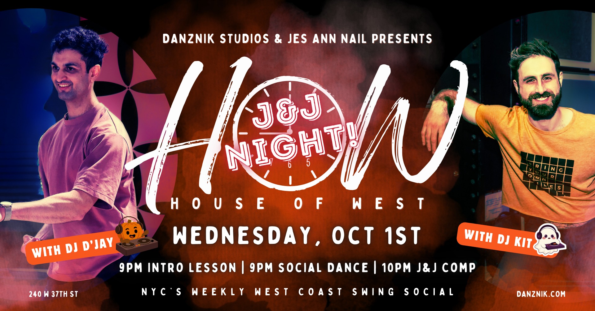 House of West β’ NYC's Weekly WCS Social ft. DJs d'jay & Kit