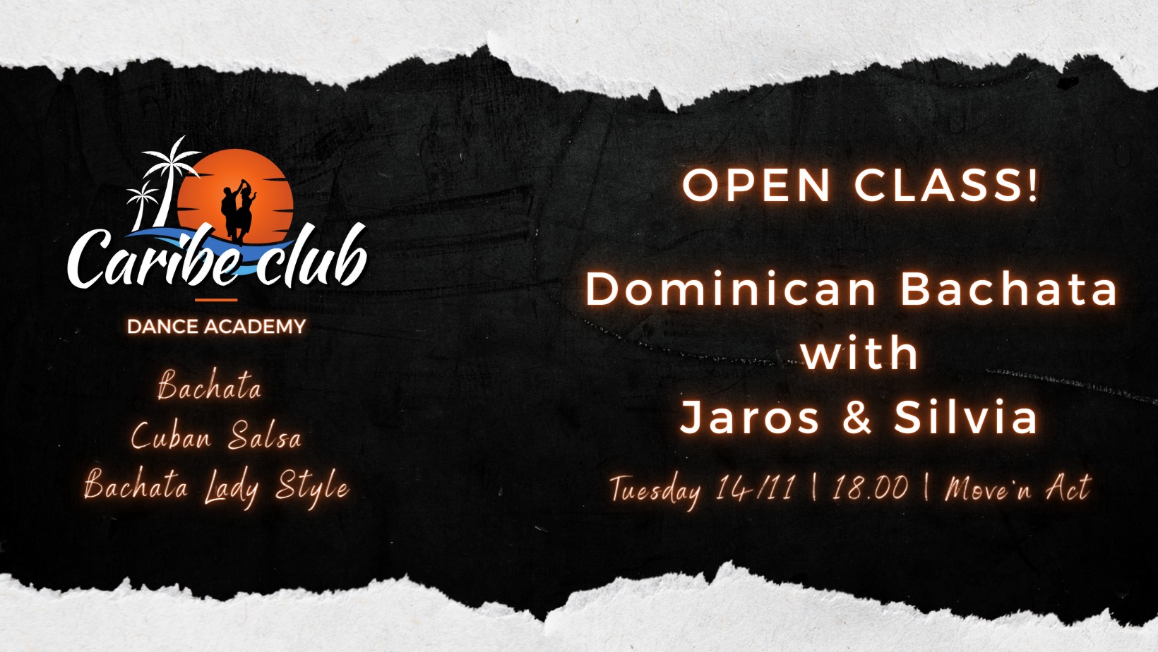 Dominican bachata - !___with guest teacher___! - Open level class