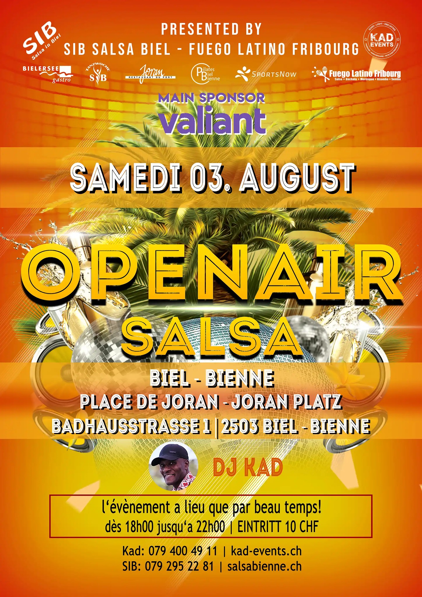 Openair Salsa (SBK) Biel - Bienne 3. August 2024