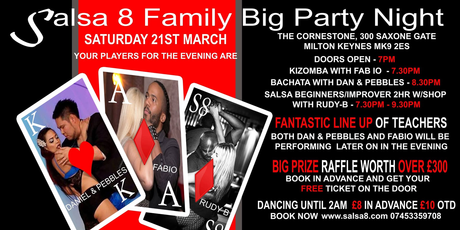 SALSA 8 FAMILY BIG PARTY NIGHT