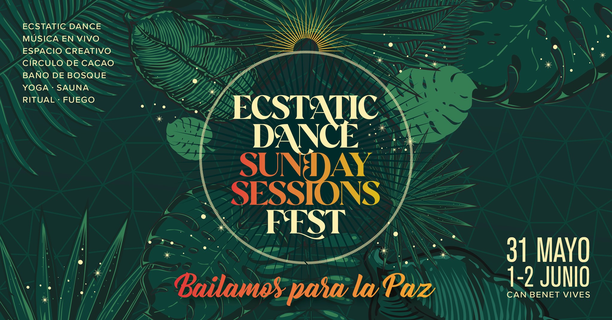 ED SUNDAY SESSIONS FEST 6º ANIVERSARIO