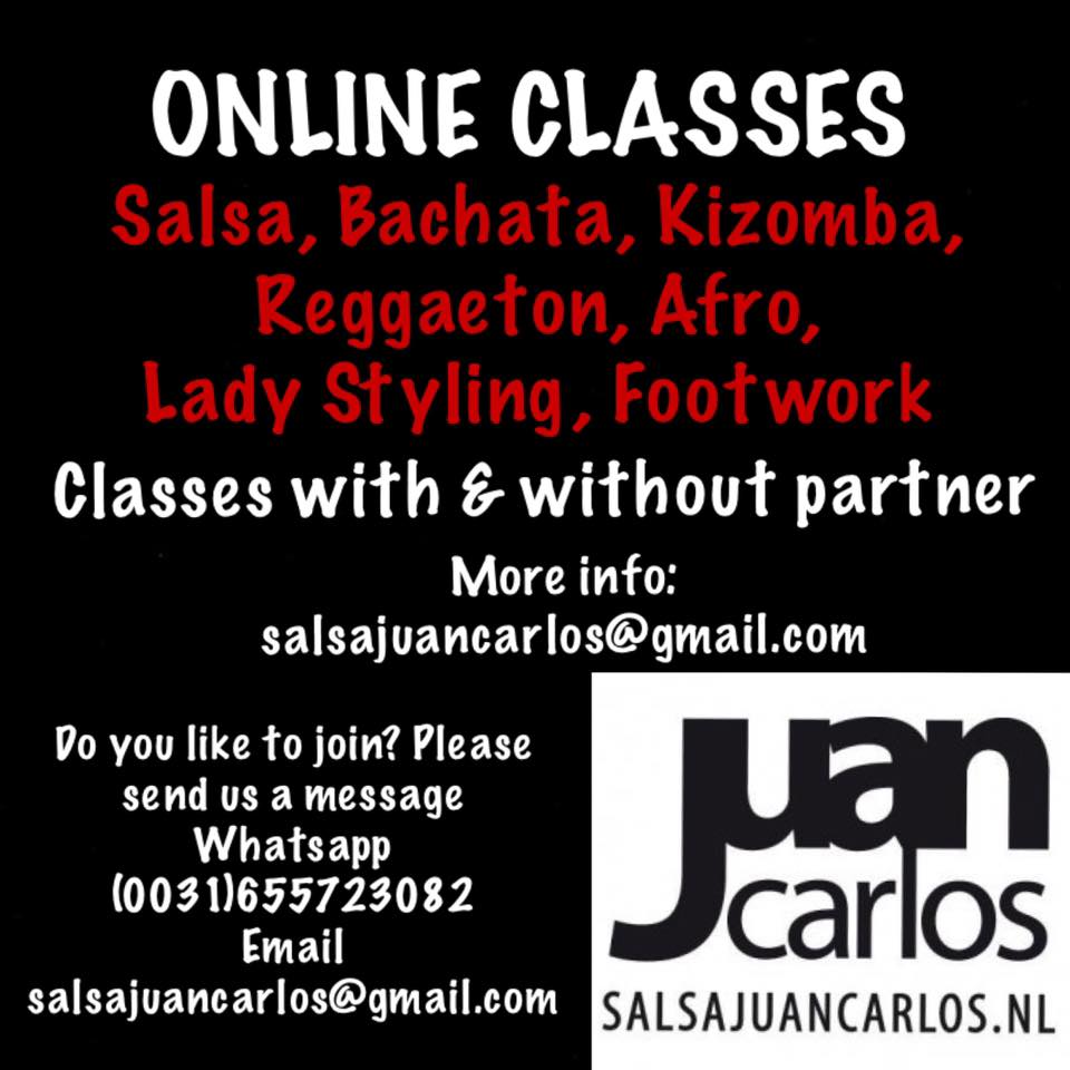 Online Classes: Salsa, Bachata, Kizomba!!