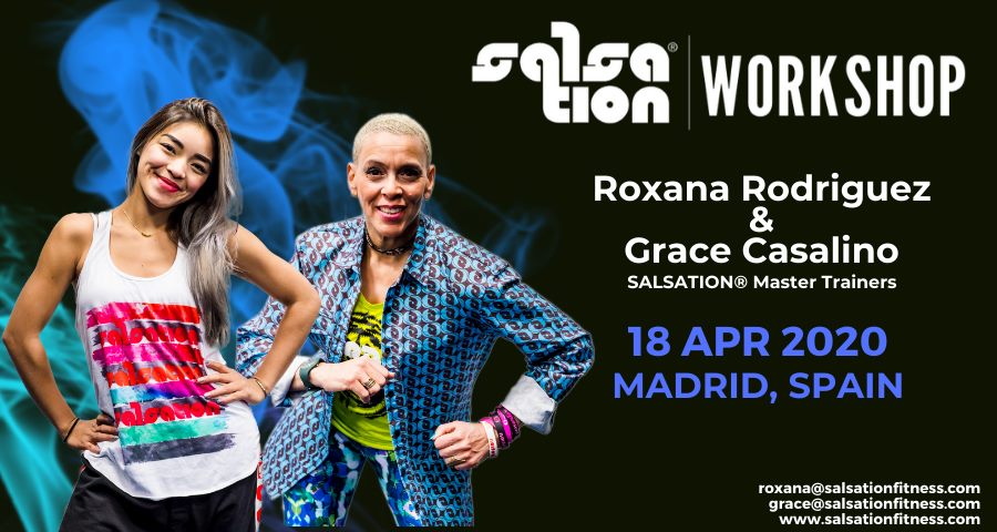 Salsation® Workshop with Roxana & Grace in Madrid, Spain