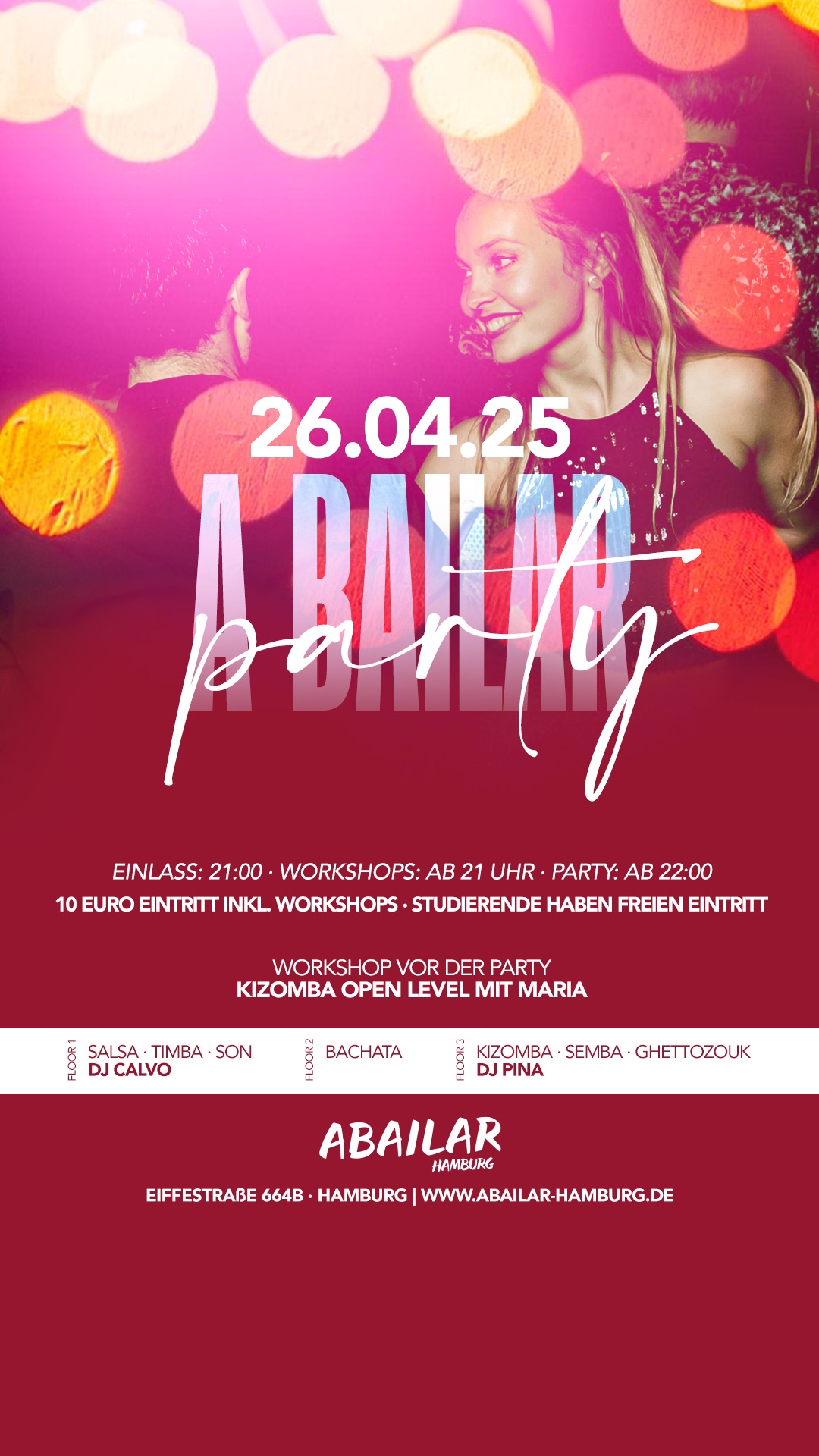 A Bailar Party (Salsa Son Bachata Kizomba)