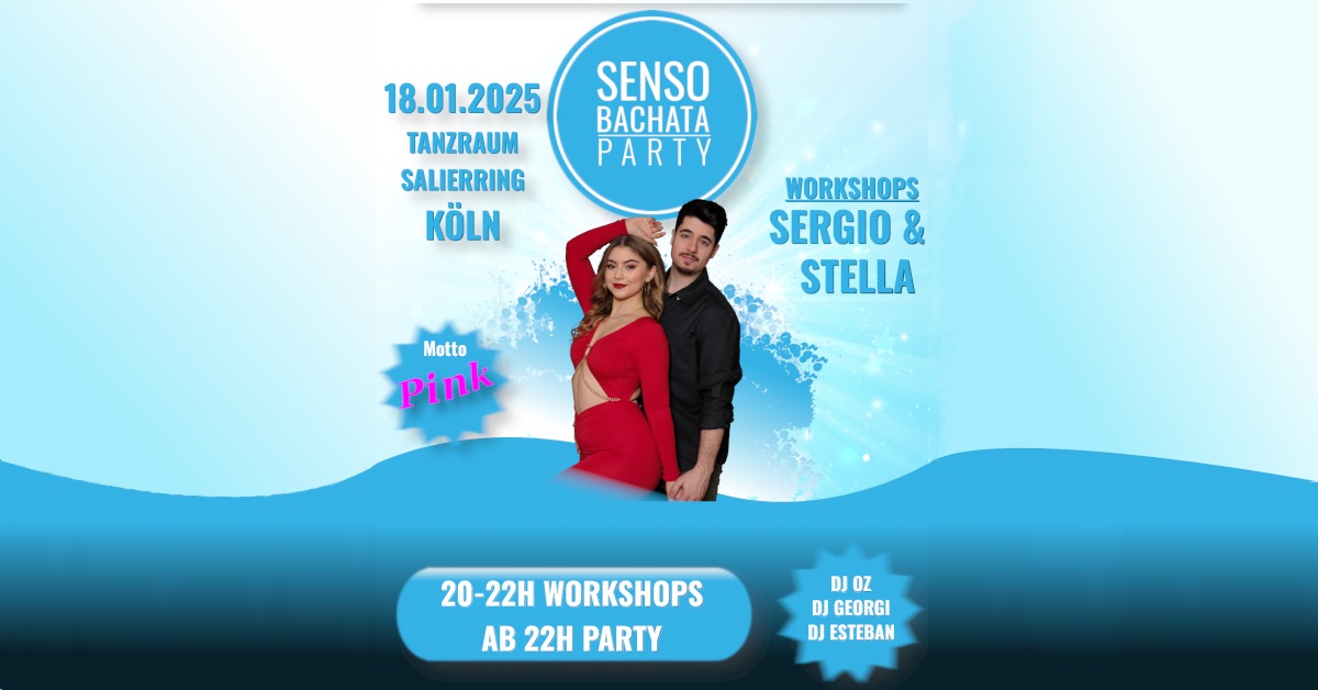 SenSo Bachata - Save the Date Januar