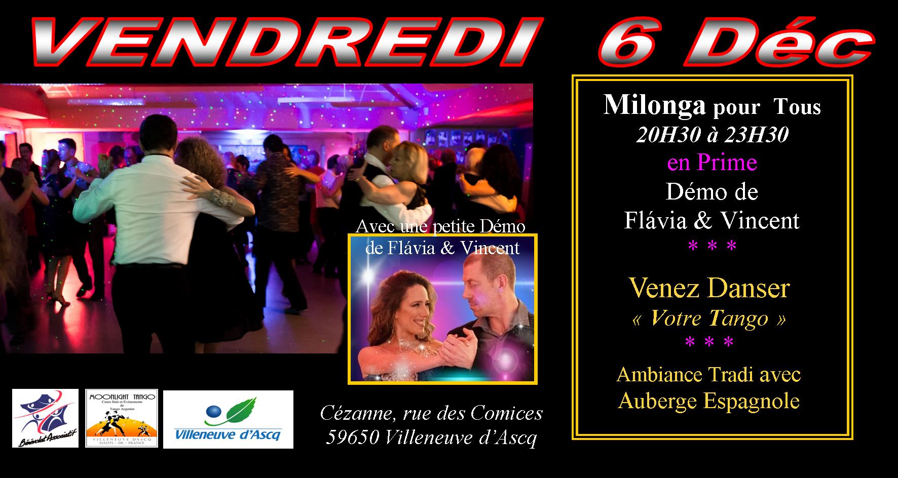 Milonga ouverte à Tous