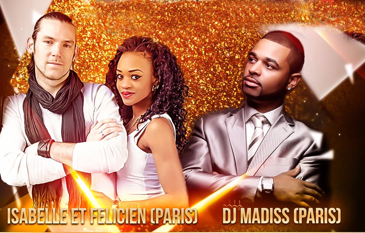 EXCEPTIONNEL WEEK-END KIZOMBA À BREST AVEC ISABELLE, FÉLICIEN & DJ MADISS