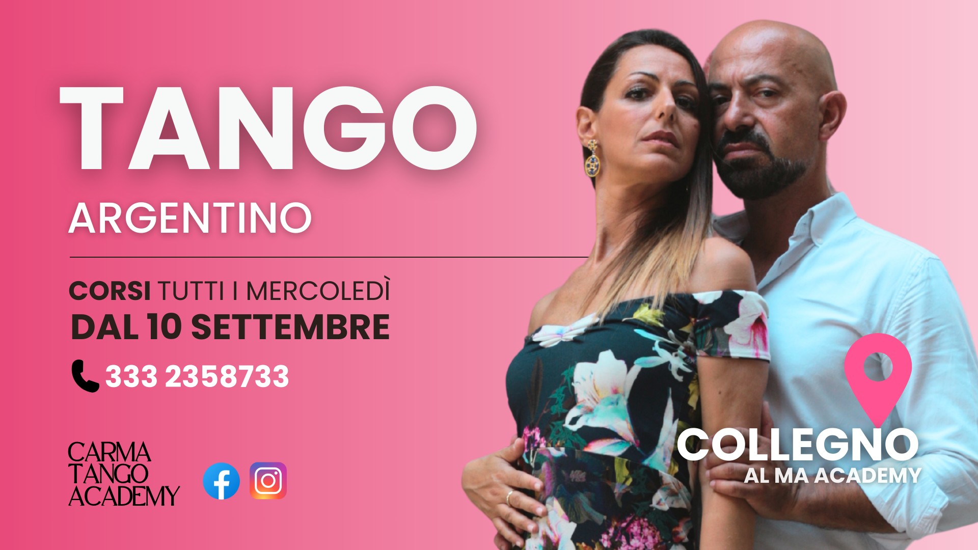 Corsi di TANGO ARGENTINO a Collegno