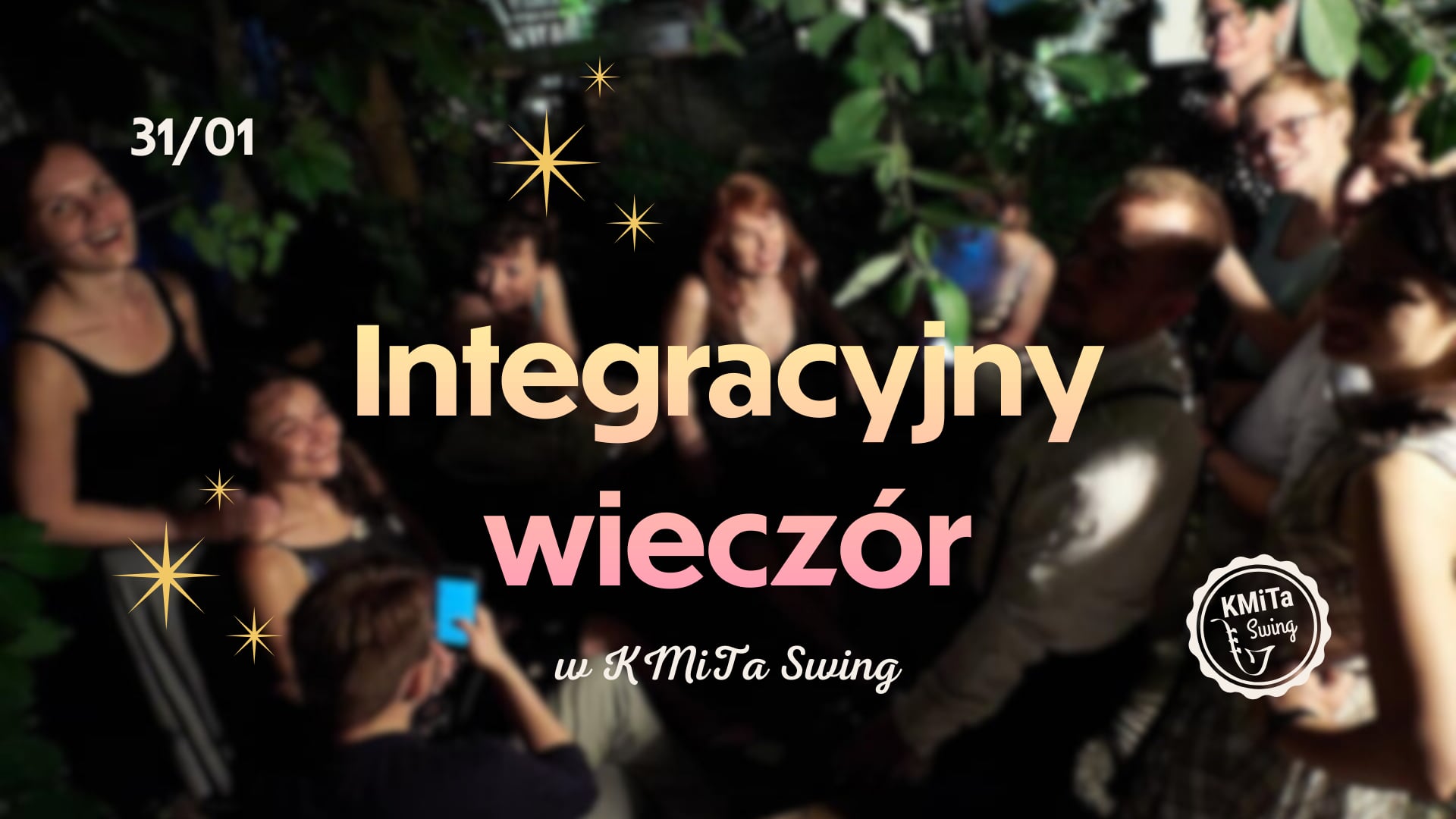 Integracyjny wieczór nie-taneczny w KMiTa Swing 🤩🥰 oraz pogaduszki o "etykiecie na parkiecie"⚠️