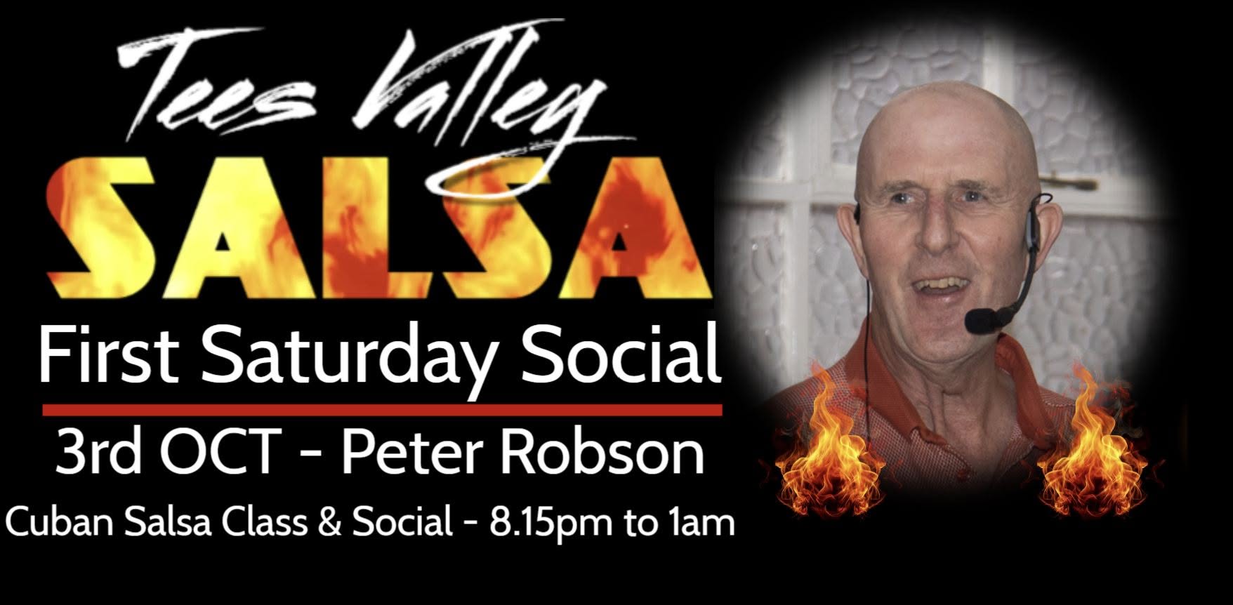 Tees Valley Salsa - First Saturday Social - October with Peter Robson