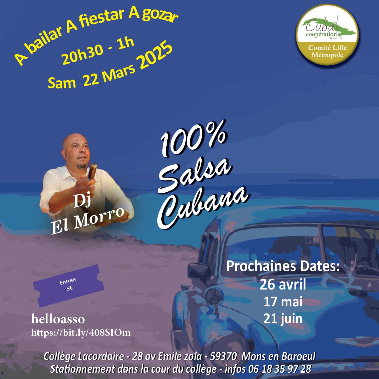 100% Salsa Cubana por Cubacoop Lille
