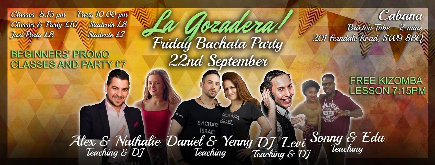 La Gozadera! Friday Bachata Party