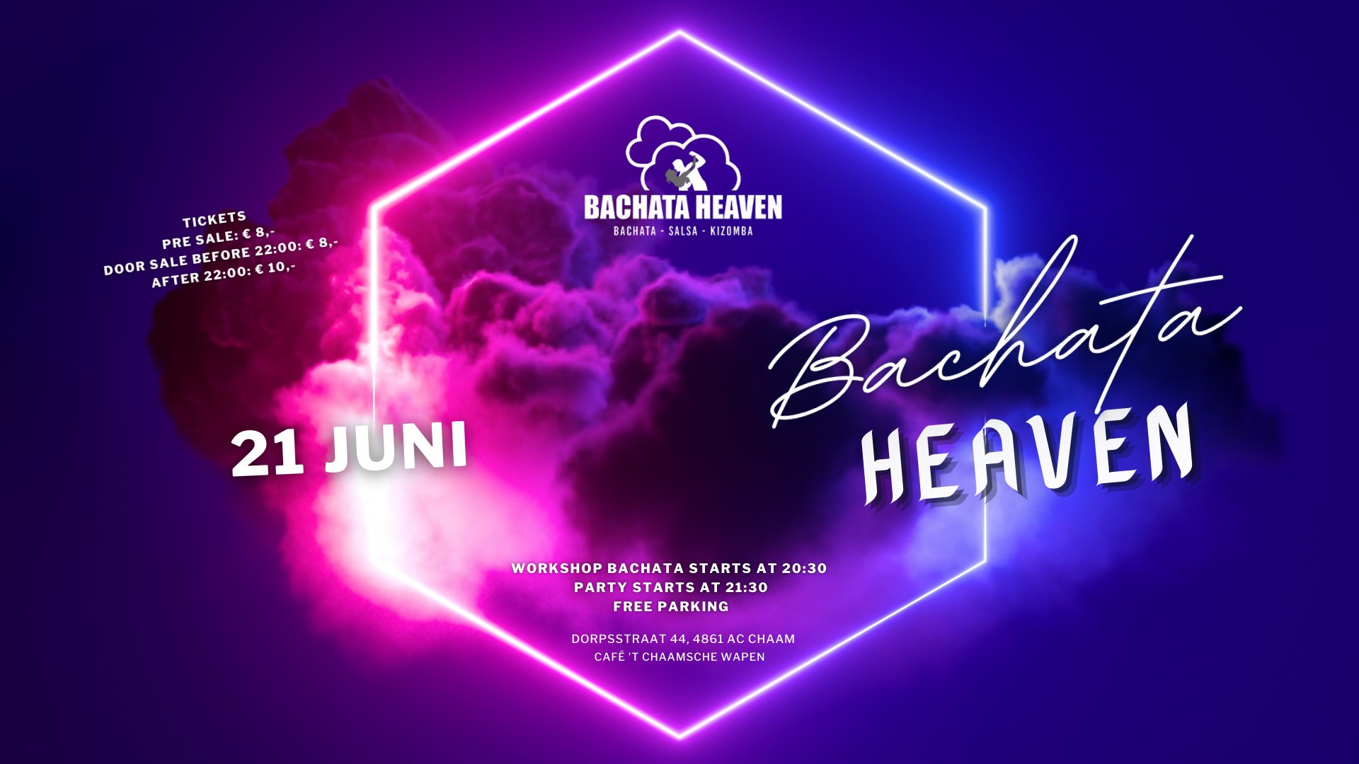 Bachata Heaven 21 juni 2024