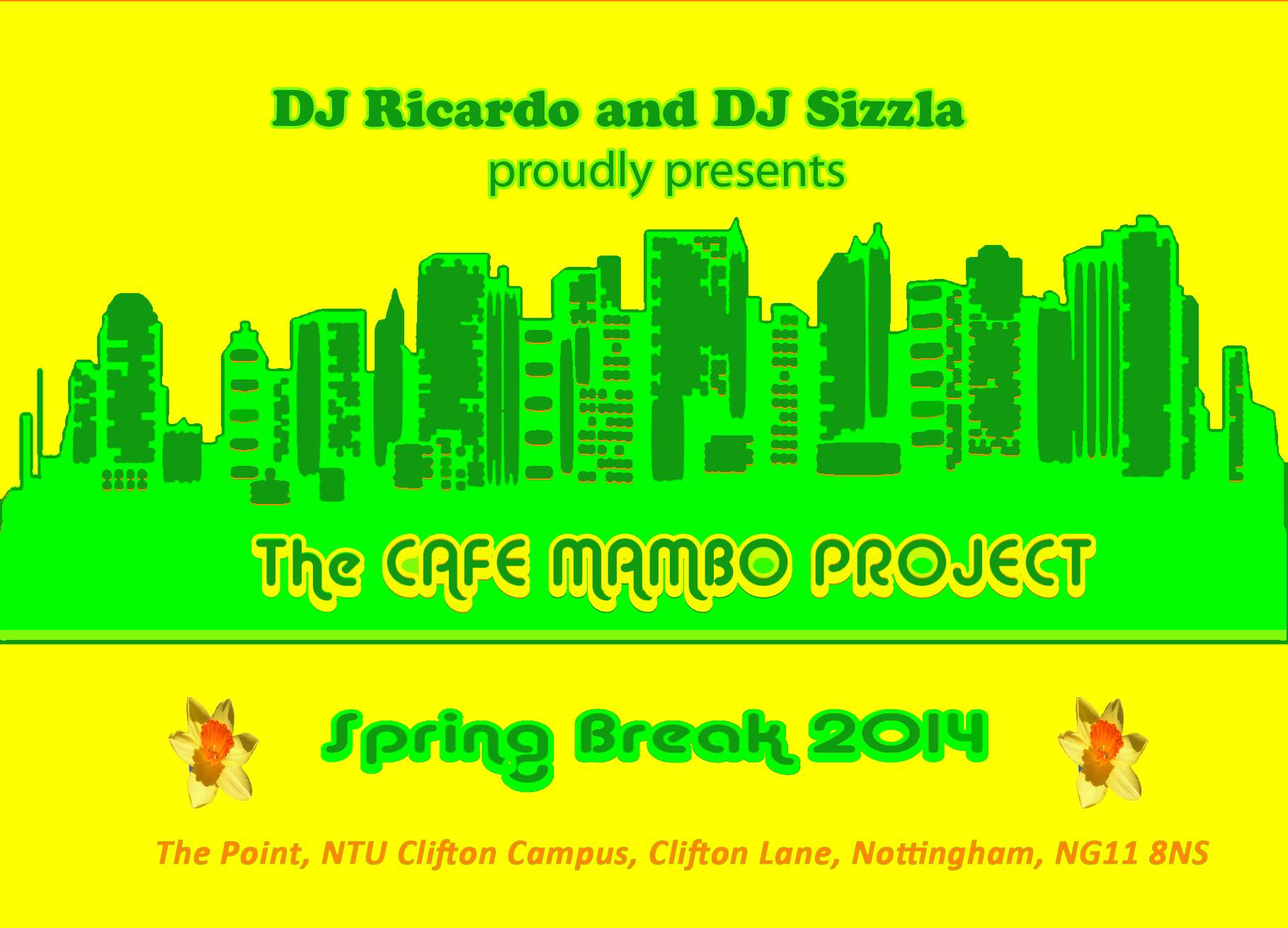 The Cafe Mambo Project "Spring Break Bonanza"