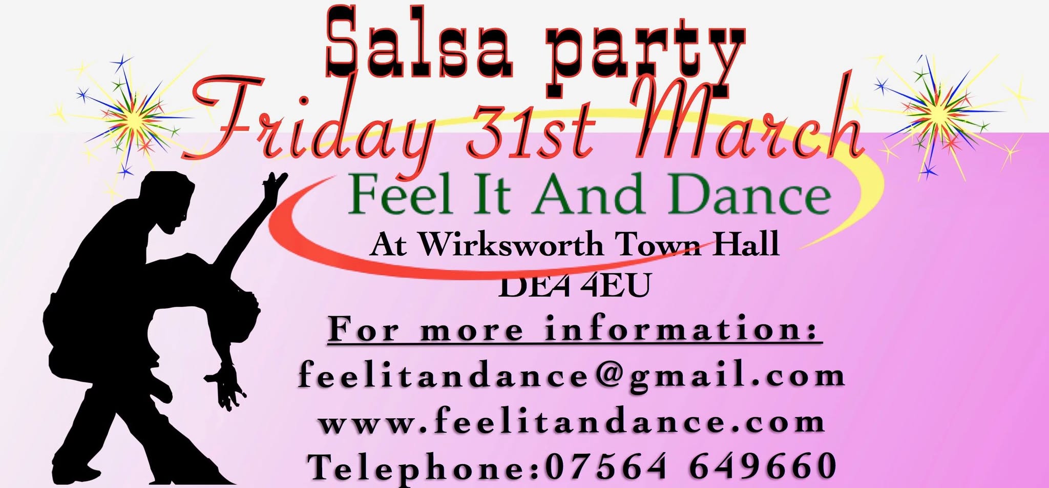 Friday 31st March Salsa Party