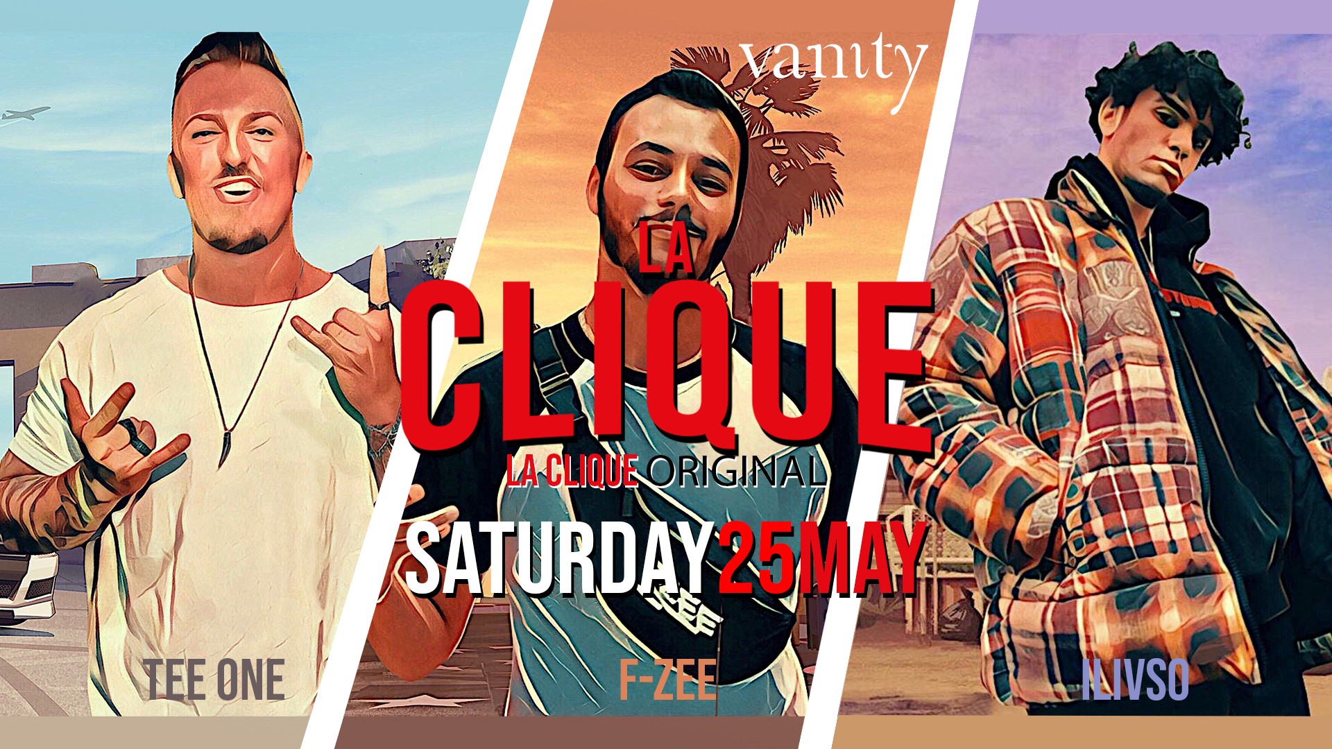 ▼ La Clique Summer Opening c o Vanity Club Cologne
