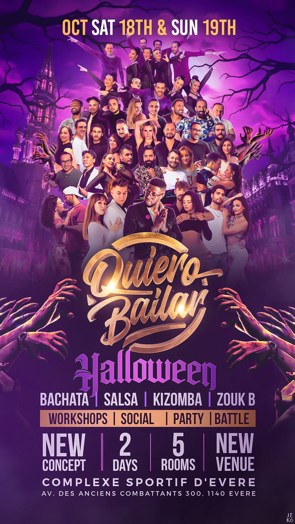 QuieroBailar Mega Gala Bachata-Salsa-Zouk-Kiz