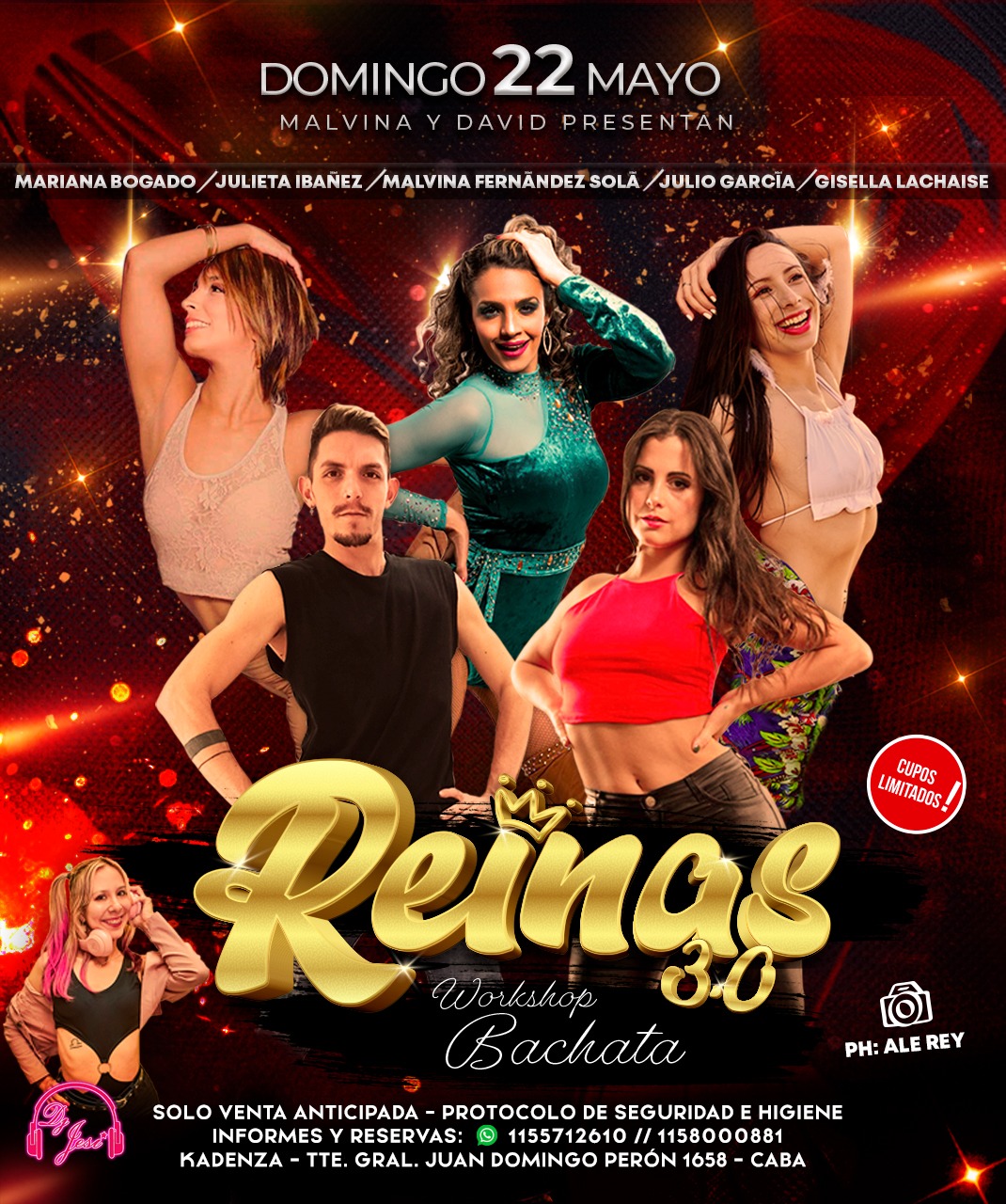 ♕ Reinas Bachata 3.0 ♕ by Malvina y David - 22 05 2022