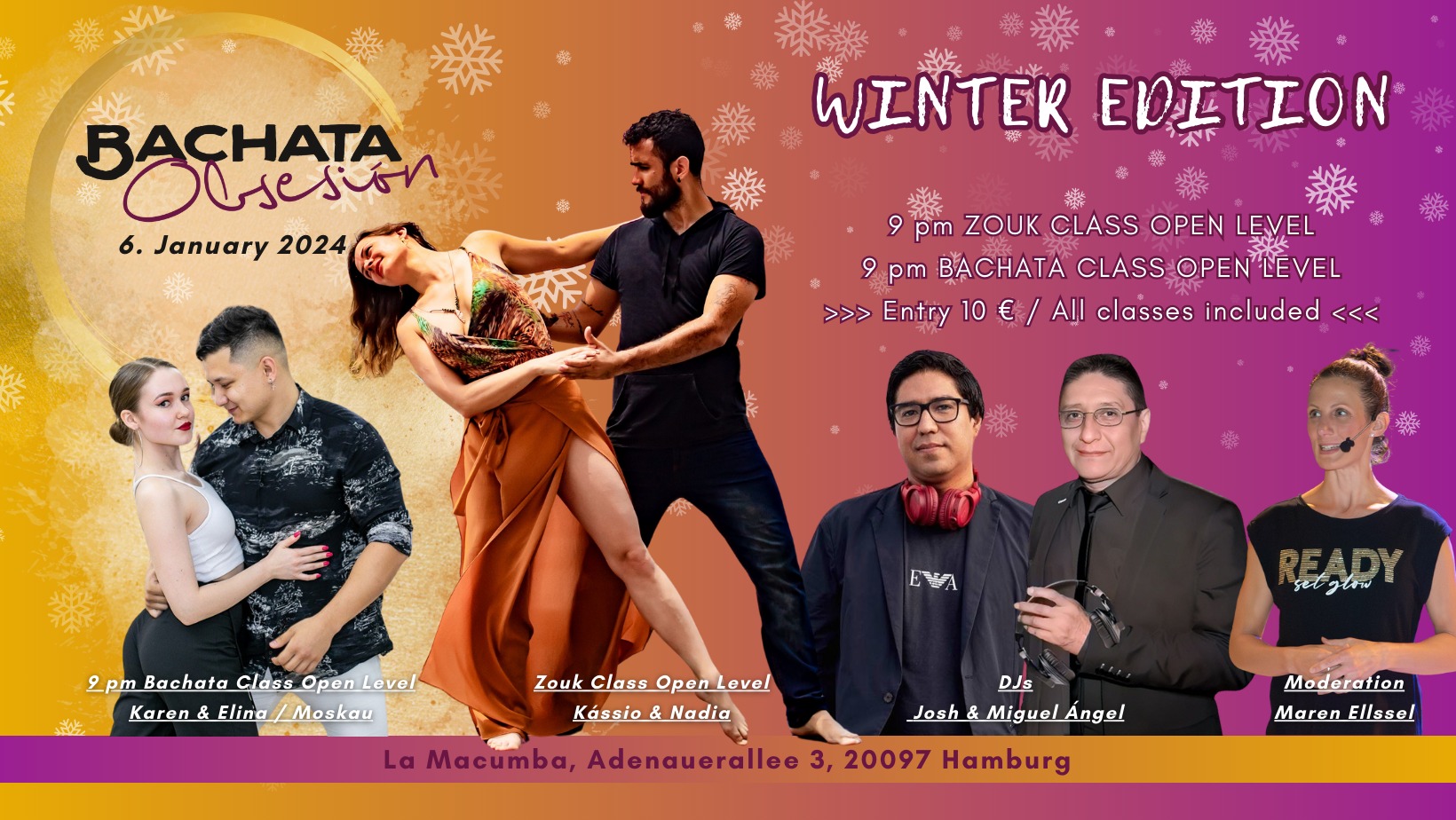 Bachata Obsesion The Event ! - Eintritt frei für Studenten
