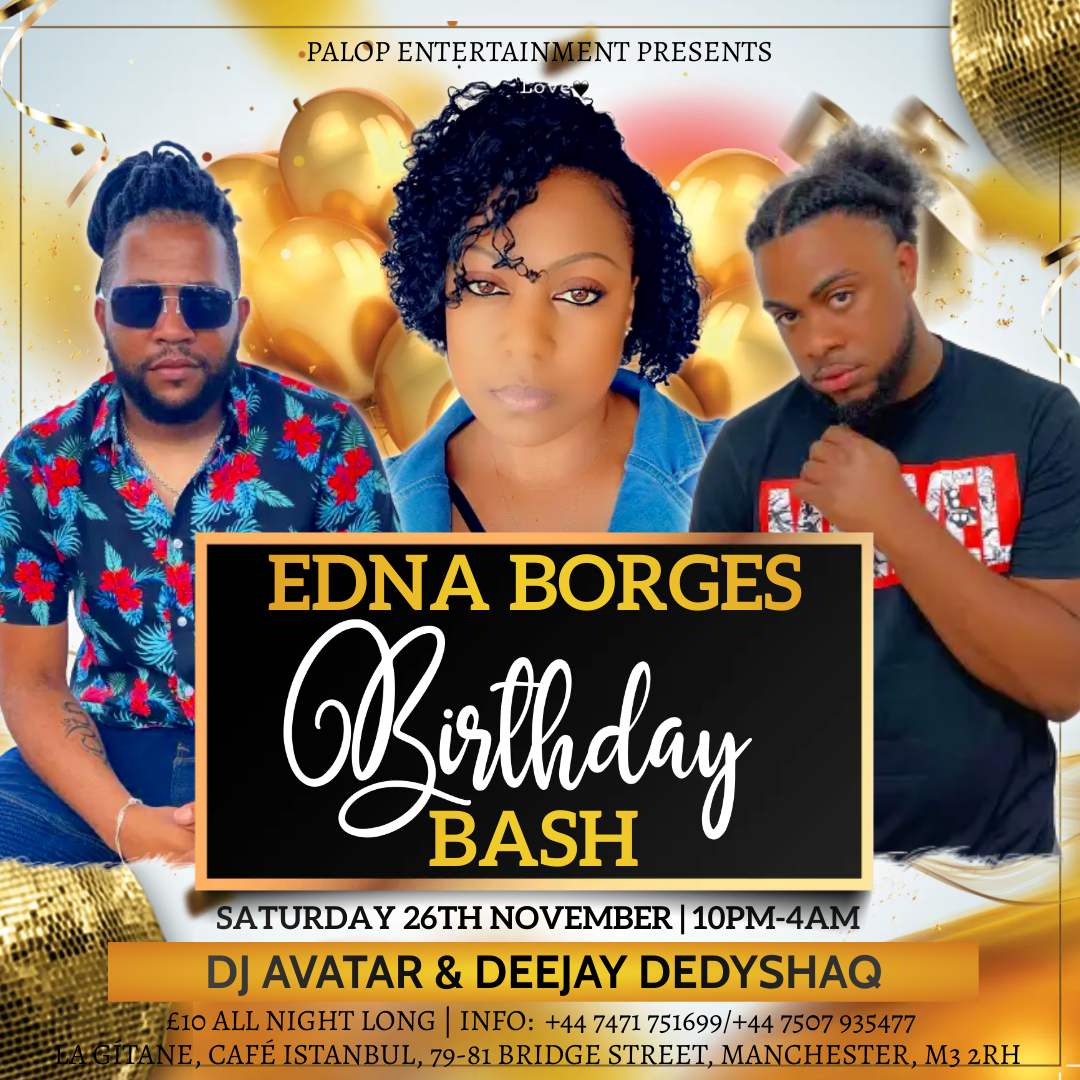 PALOP Party Celebrating Edna Borges Birthday with Dj Avatar & Dj Dedyshaq