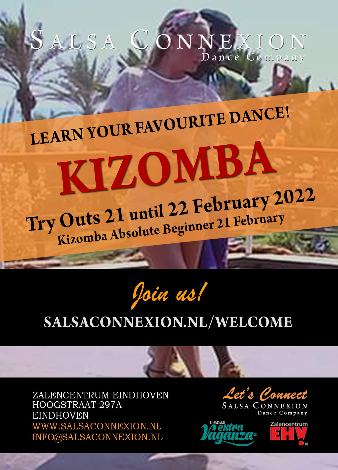 Kizomba Proeflessen Afrosession Eindhoven