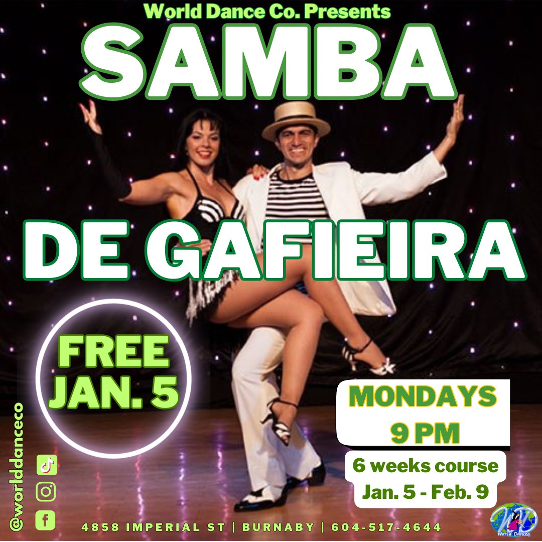 FREE Samba de Gafieira Class!