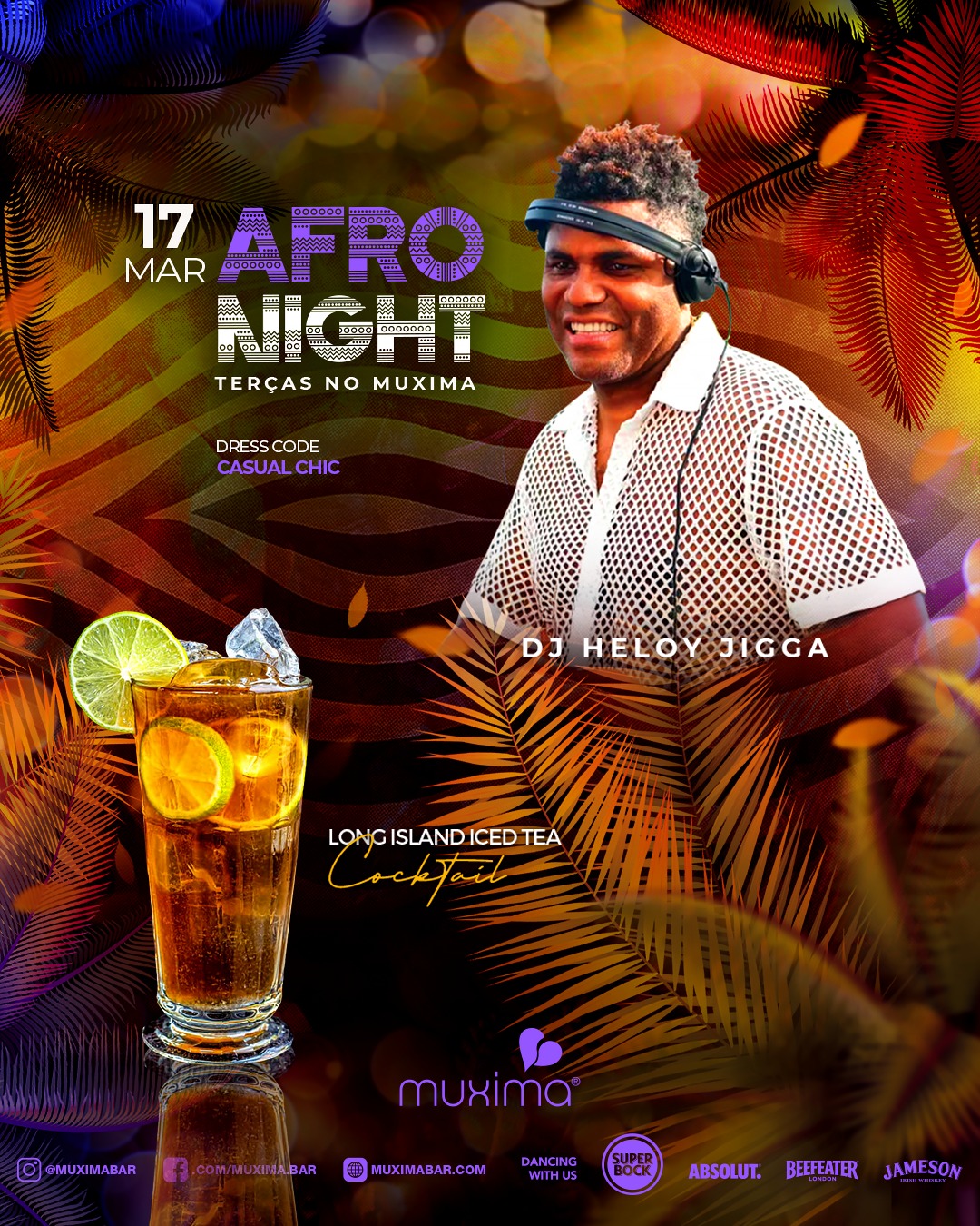 TERÇA • 17 MARÇO 👣 🌍 AFRO NIGHT EXPERIENCE 🔥 Só no Muxima
