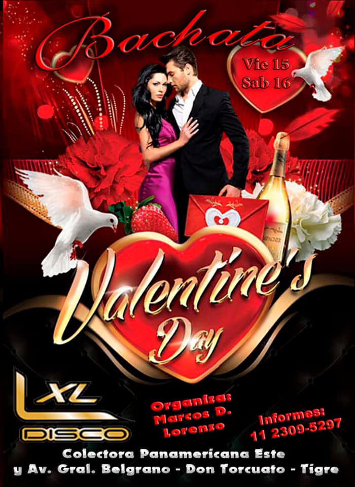 Bachata Latino XL Viernes 15 y Sábado 16