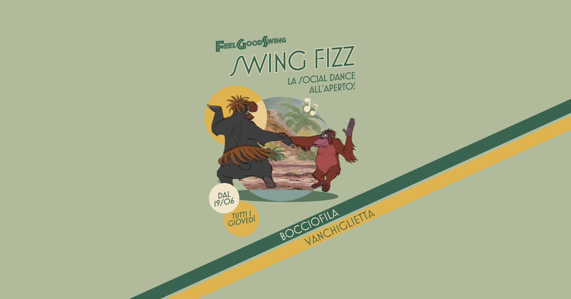 SWING FIZZ LA SOCIAL DANCE ALL’APERTO
