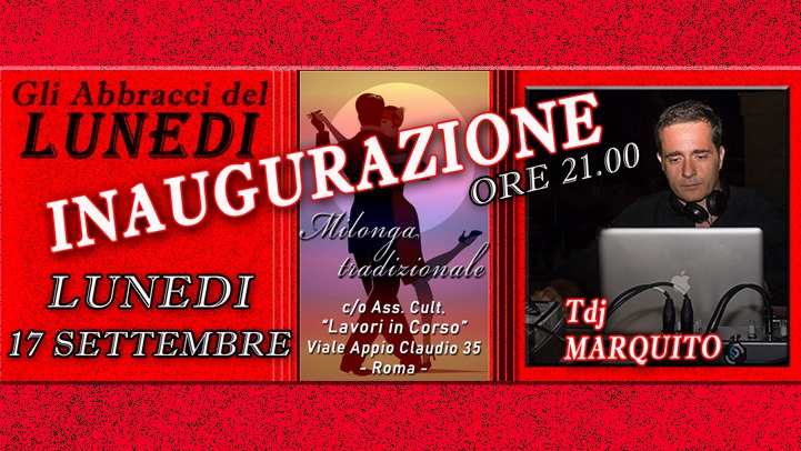 Torna Gli Abbracci del Lunedì: inaugurazione lunedì 17 ore 21.00