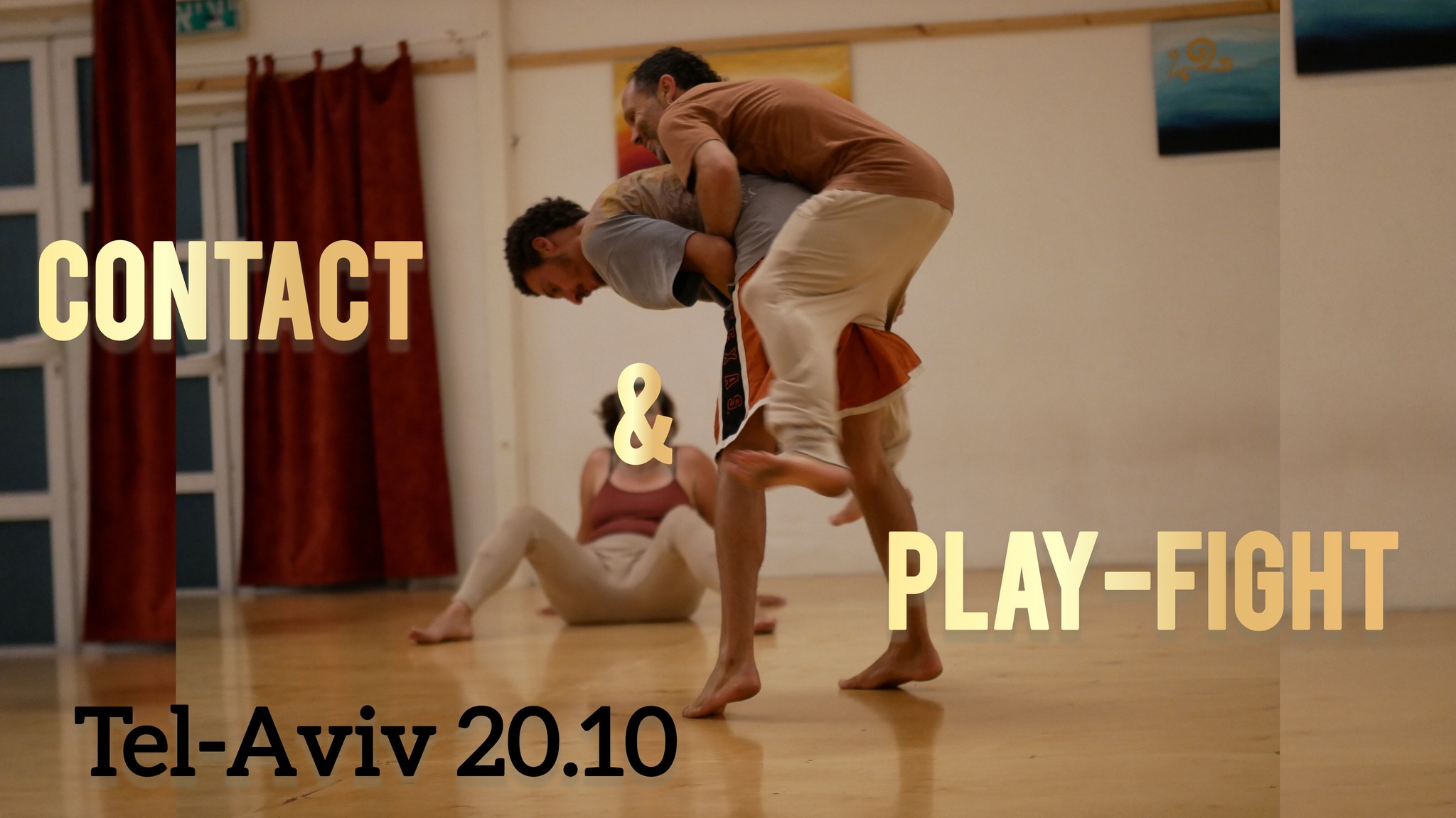 סדנת PLAY-FIGHT בתל אביב