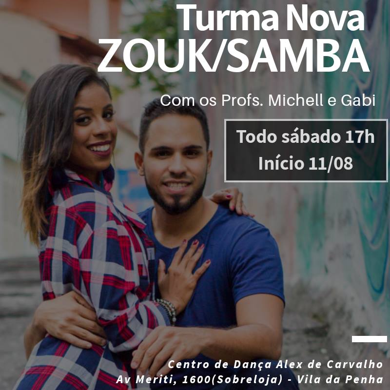 Zouk & Samba no CDAC (Turma Nova)
