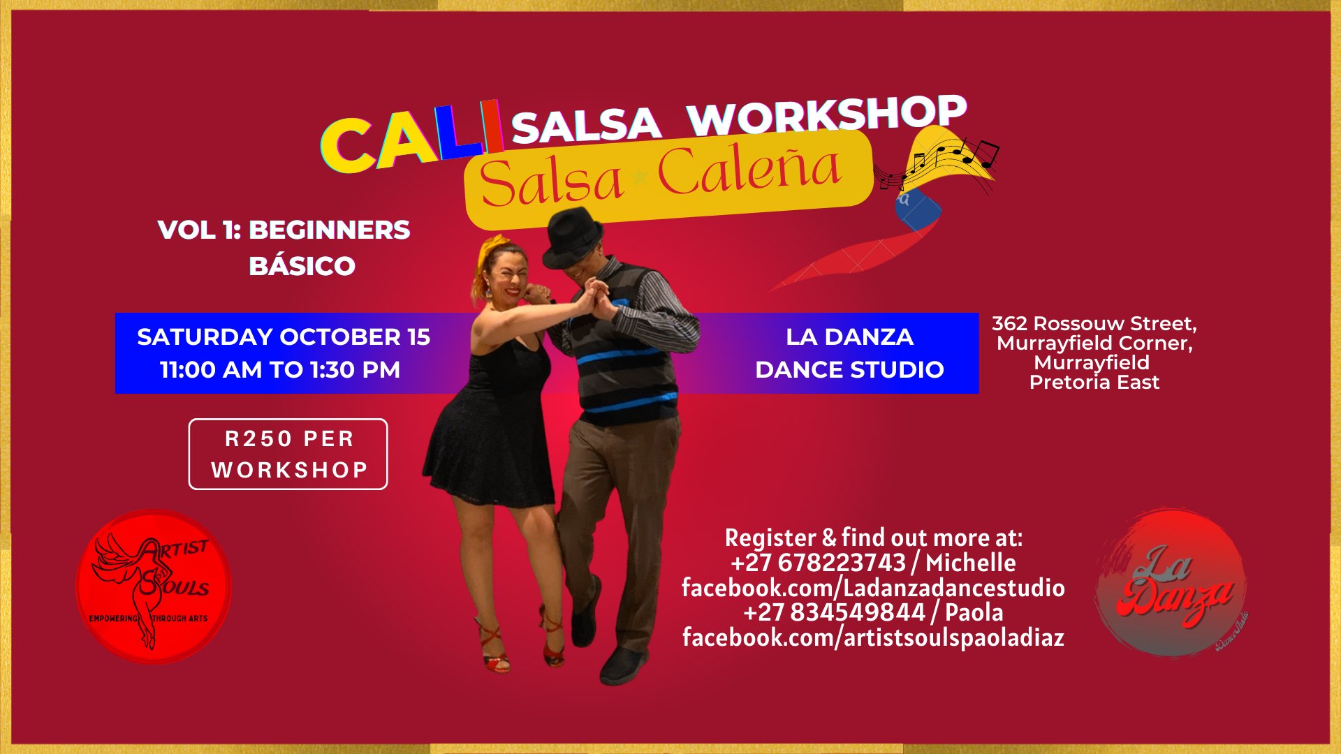 CALI SALSA WORKSHOP - Salsa Caleรฑa