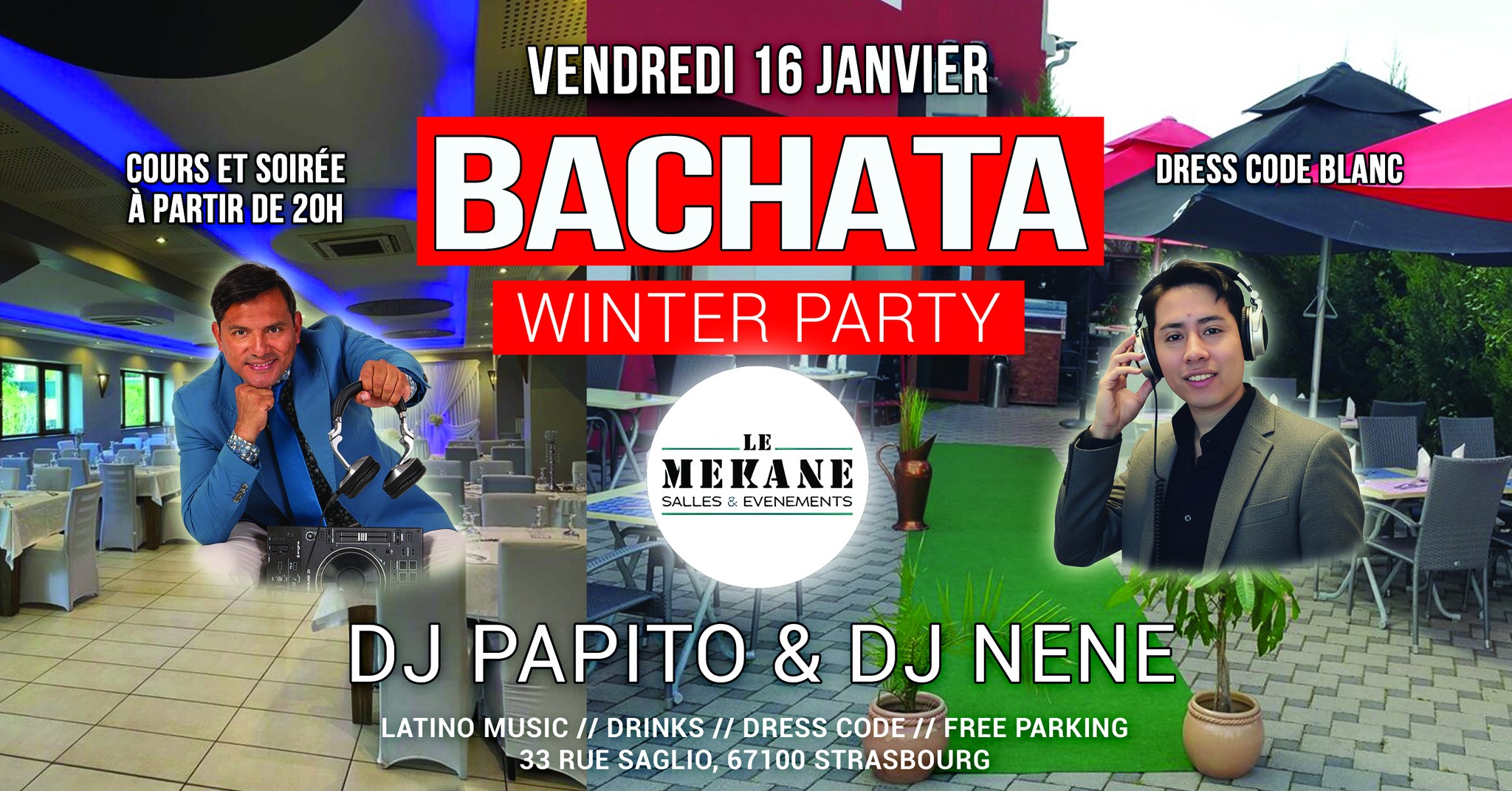BACHATA WINTER PARTY ❄️ LE MEKANE