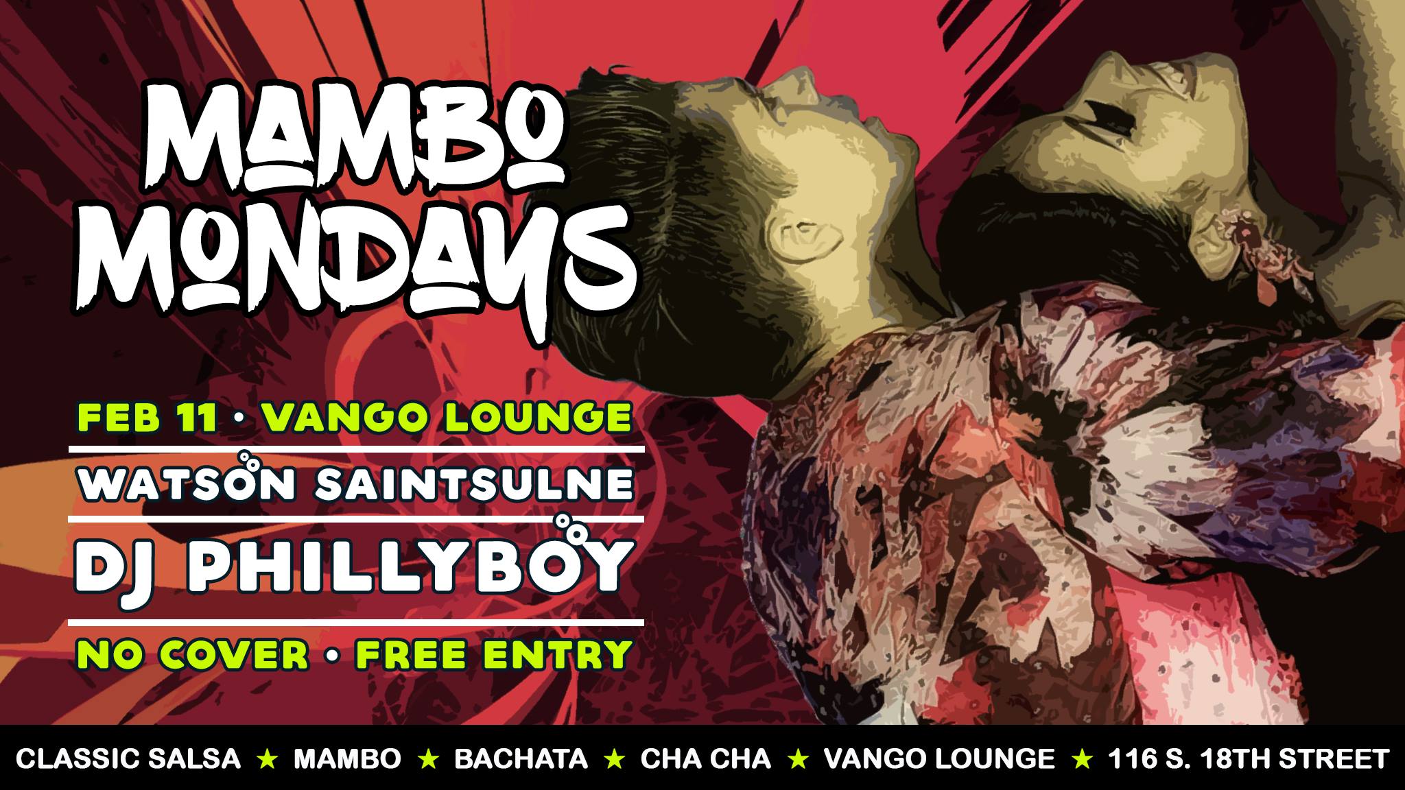 Mambo Mondays @Vango - NO COVER