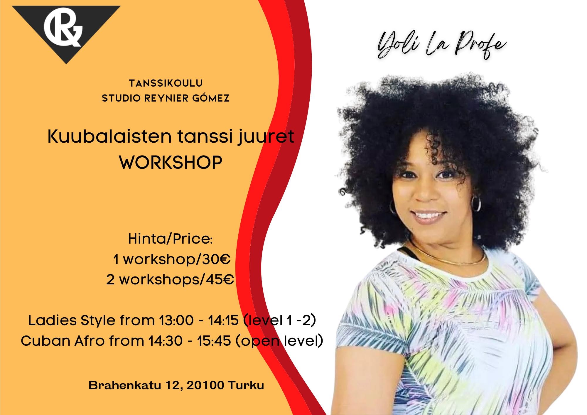 Cuban Dance Roots - WORKSHOP