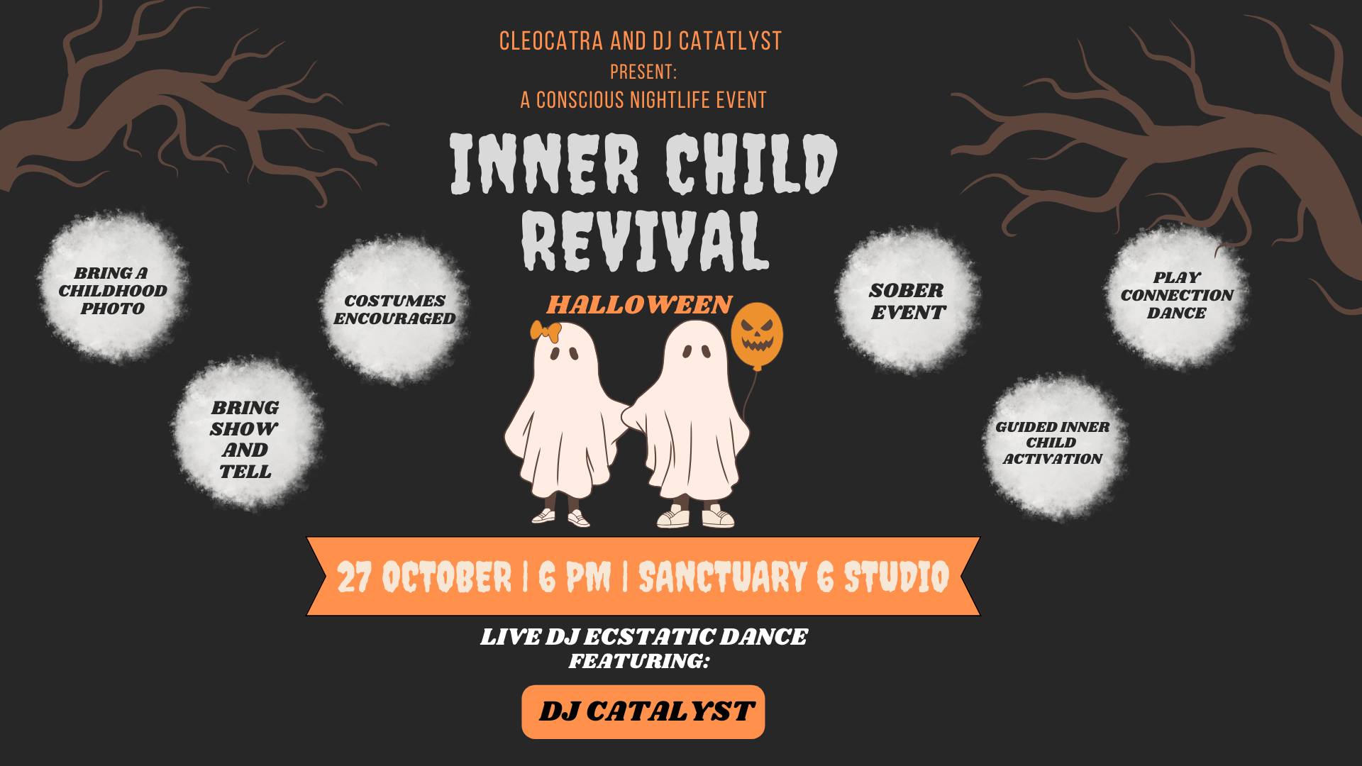 Inner Child Revival Halloween with Live DJ Ecstatic Dance