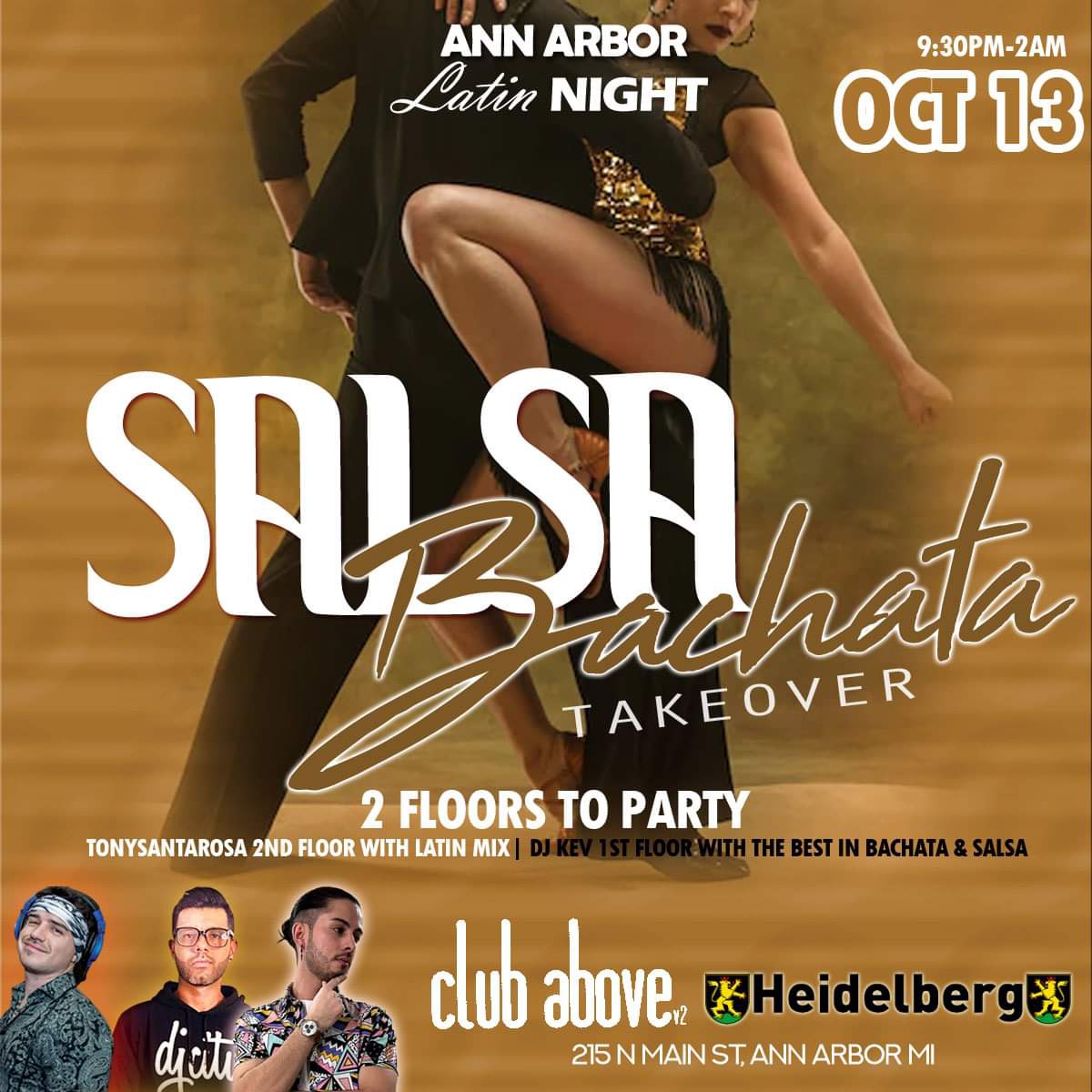 BACHATA & SALSA TAKEOVER @ HEIDELBERG