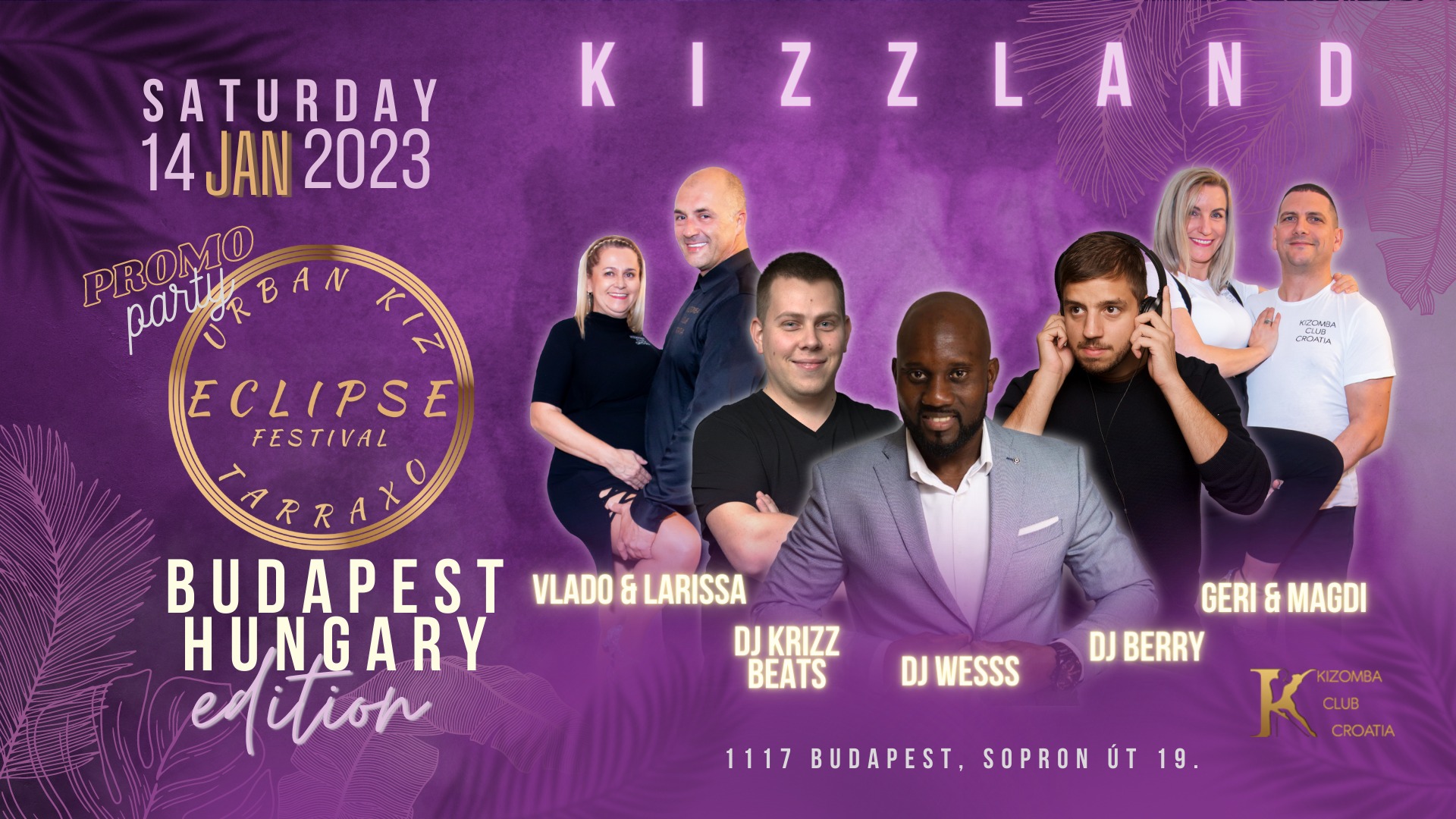 KCC Eclipse Festival Promo - KizzLand Budapest Edition