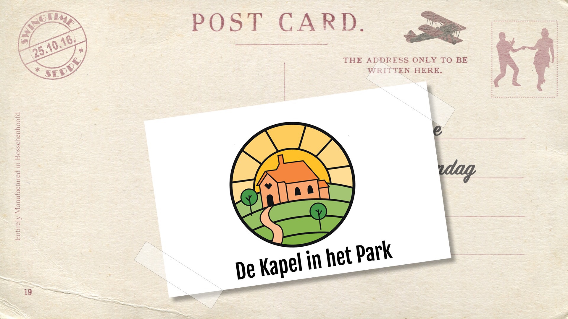 Tea Dance in De Kapel in het Park
