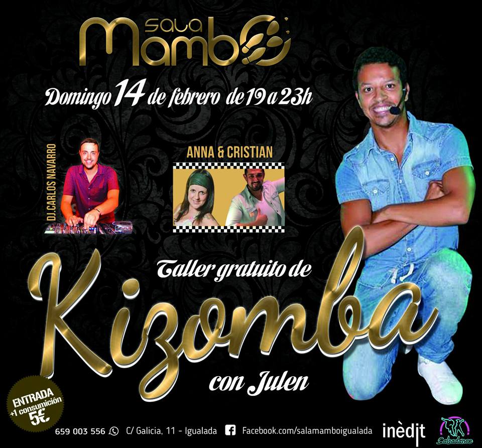 Domingo 14 Con Julen Bautista En Sala Mambo Igualada