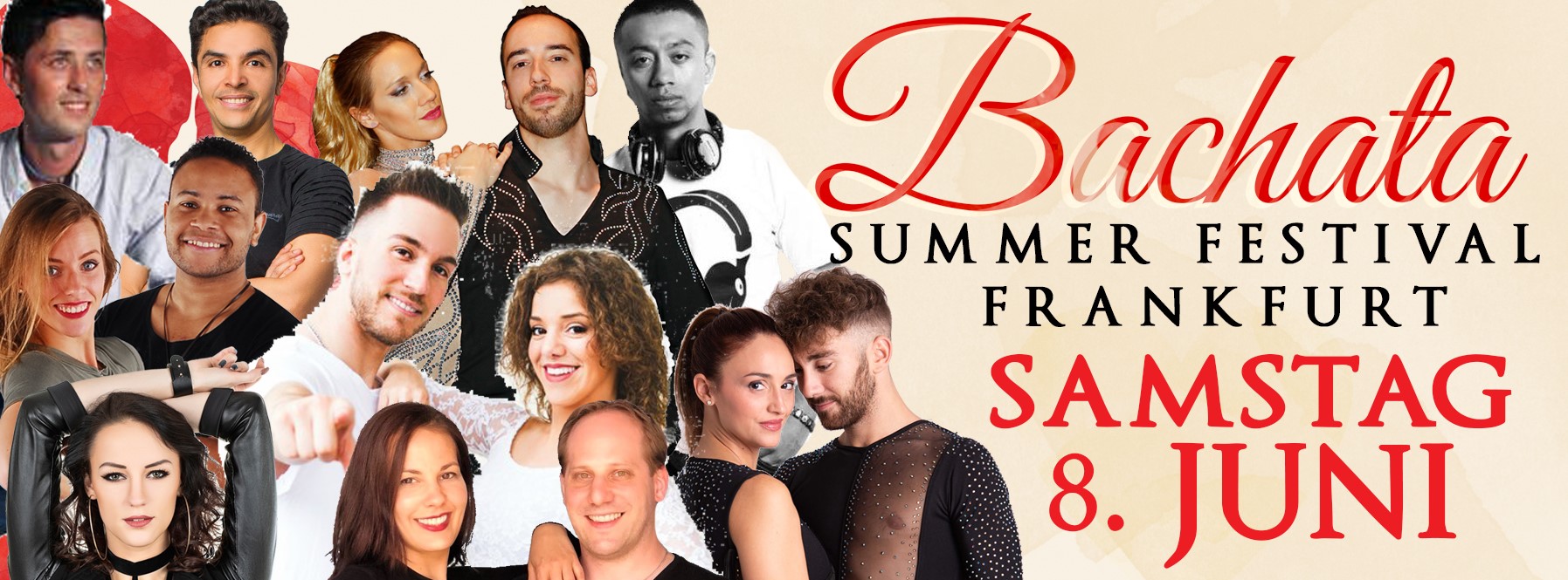 Samstag 8. Juni - Frankfurter Bachata Festival - GALA PARTY
