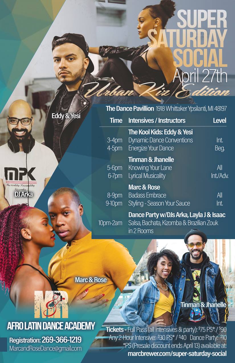 Super Saturday Social - Urban Kiz ft. Tinman&Jhanelle, Yesi&Eddy