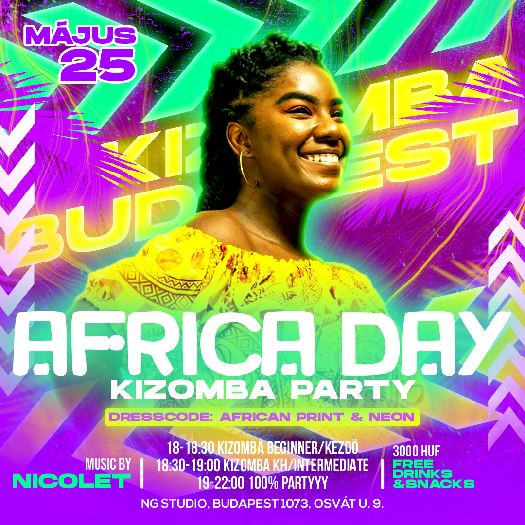 AFRICA DAY Kizomba Party & Workshop - MÁJUS25