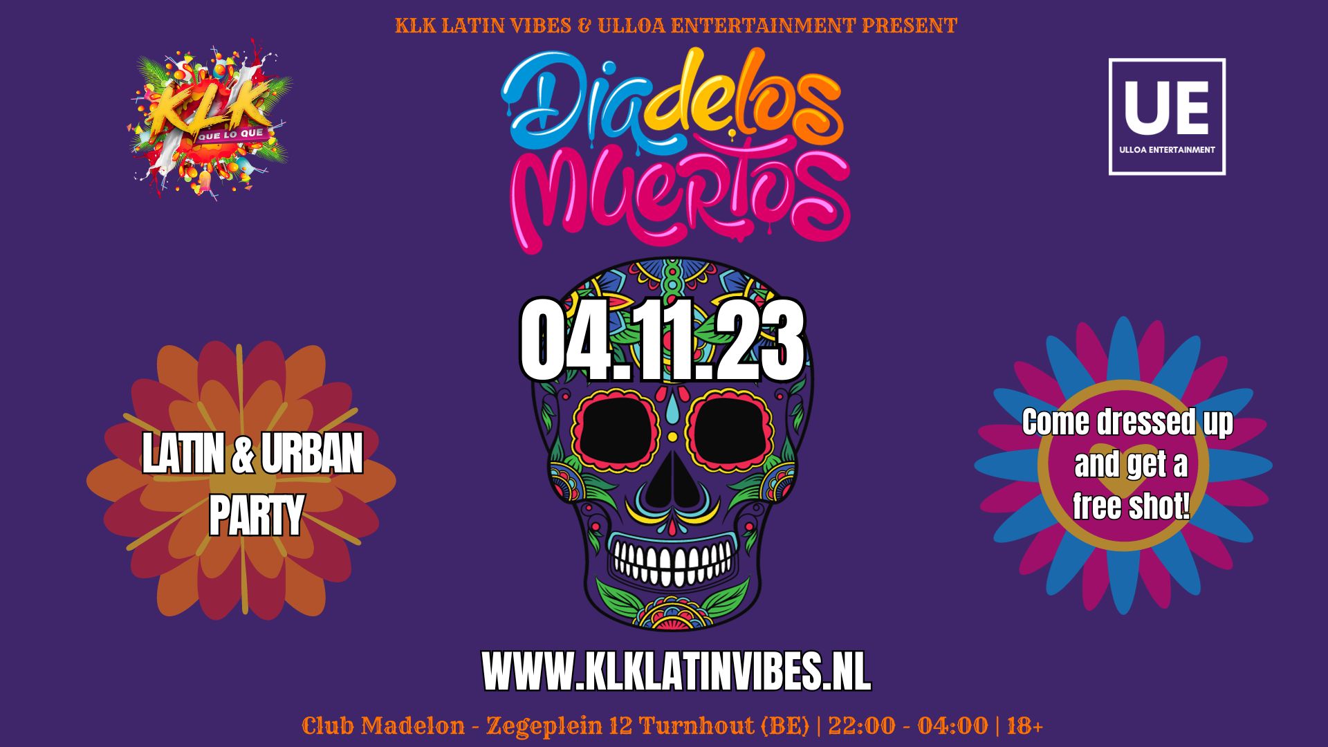 Dia de los Muertos - Latin & Urban Party