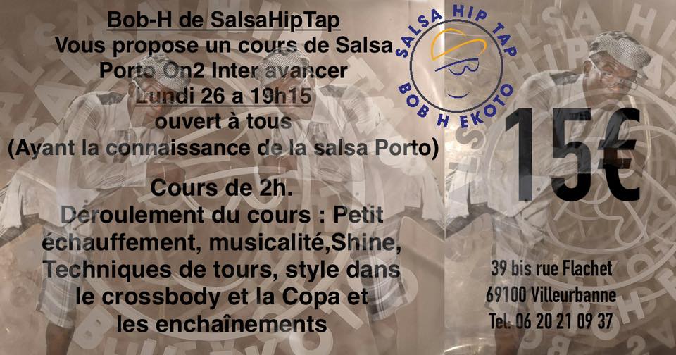Mini stage Salsa Porto On2 inter Avancer