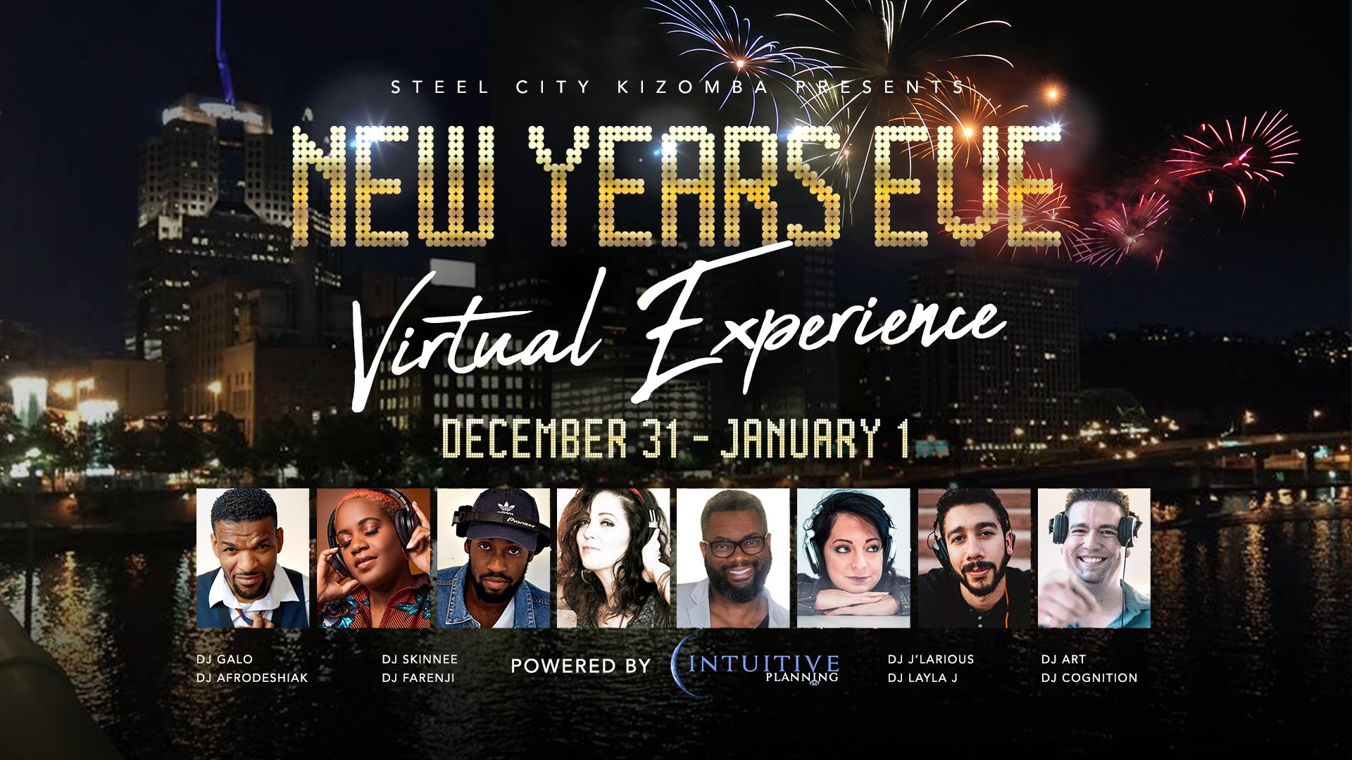 Steel City Kizomba Presents: The New Years Eve Virtual Experience